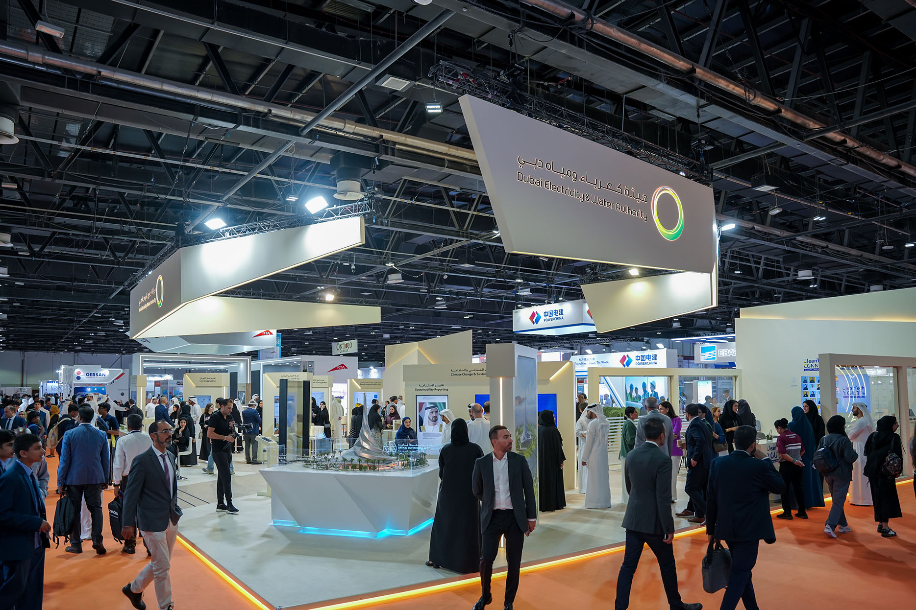 TopView at WETEX Dubai 2025 – Italian Pavilion by ICE showcasing drone solutions for renewable energy